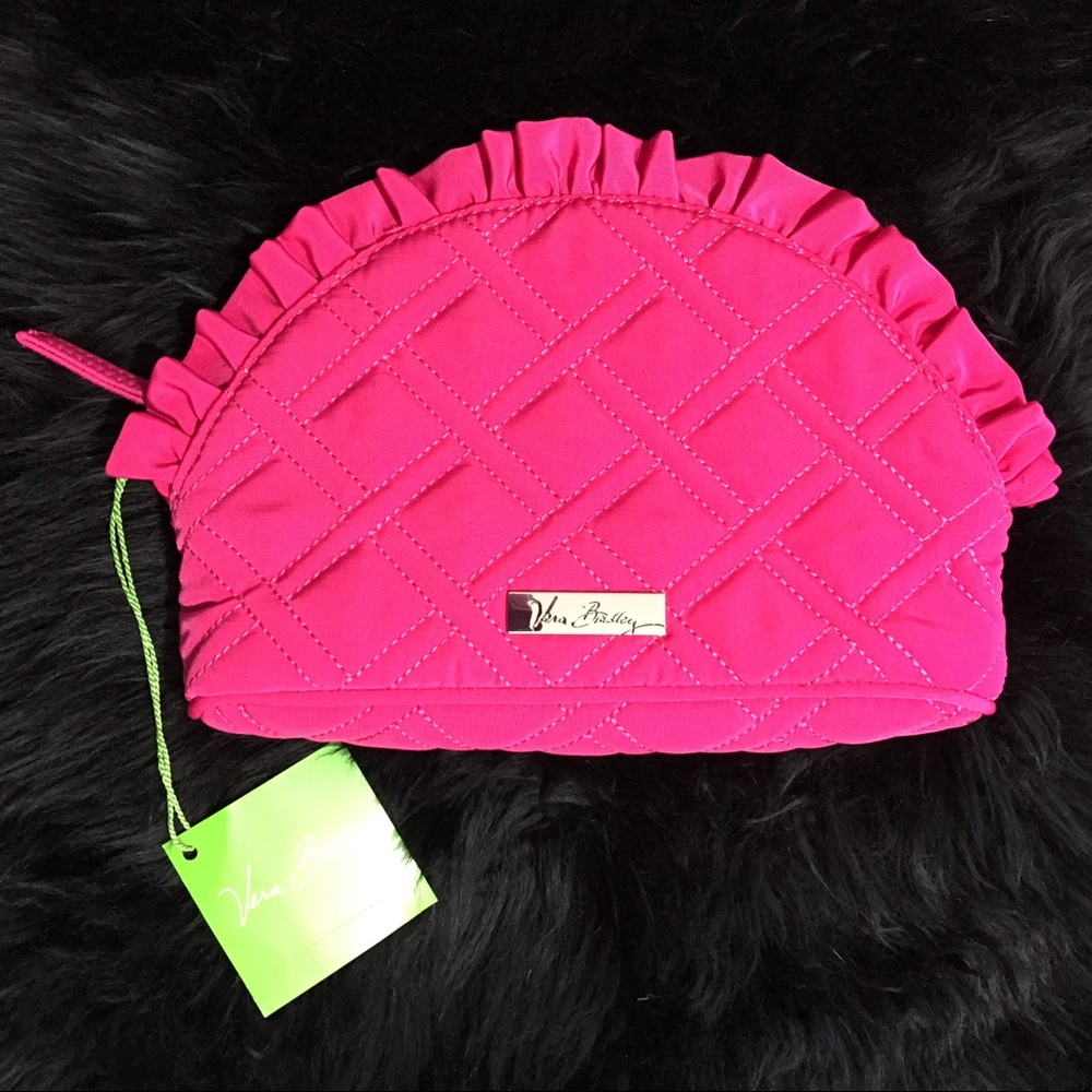 ‼️ SOLD ‼️Vera Bradley Cosmetic Makeup Case Pink